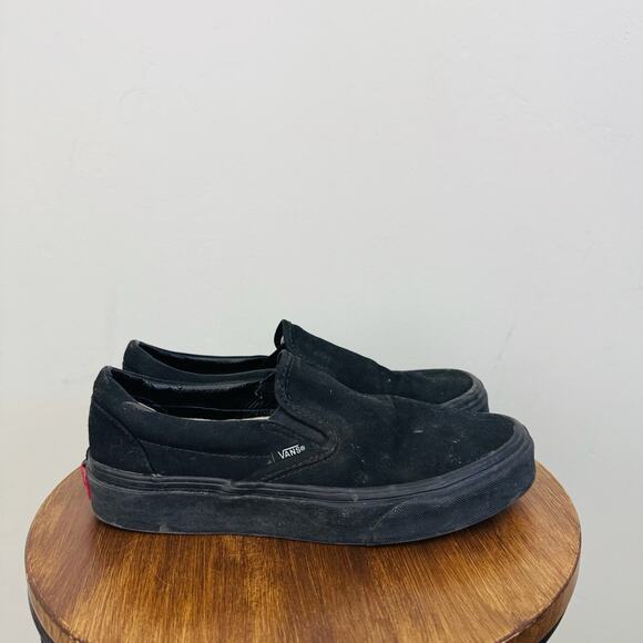 Vans Black Classic Slip On Shoes Men’s Size 7 main image 5